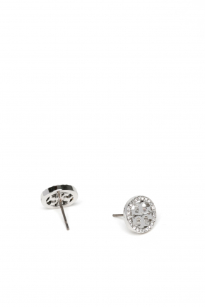 Rose Gold-Plated Brass Stud Earrings