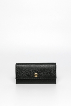 Gg Marmont Leather Continental 銀包