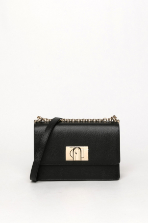 Textured Leather Chain Bag/crossbody Bag