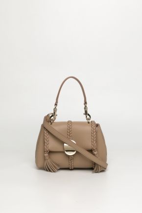 Nappa Lambskin Leather Crossbody Bag/top Handle